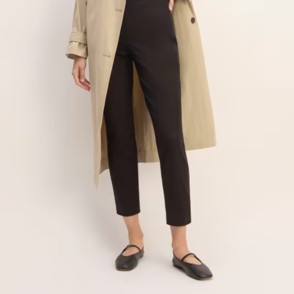 Black Stretch Pants size 6 EVERLANE